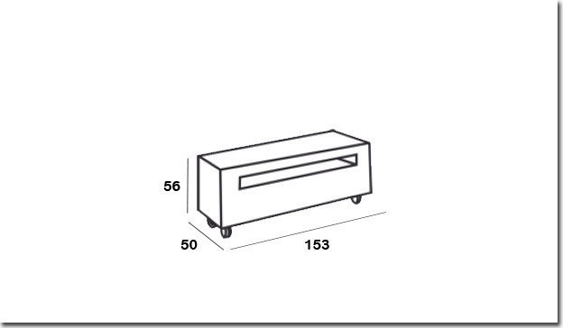 Mueble De Televisi N Cl Sico Con Puertas Y Caj N Fabricado En Italia