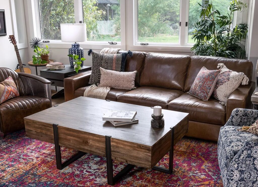 Cómo combinar el sofá con la mesa de centro sin temor a equivocarte